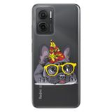 Senada Xiaomi Redmi Note 11E İle Uyumlu Kılıf 0.4Mm Silikon Desenli Ufak Pug