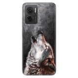 Senada Xiaomi Redmi Note 11E İle Uyumlu Kılıf 0.4Mm Silikon Desenli Vahşi Kurt