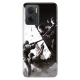 Senada Xiaomi Redmi Note 11E İle Uyumlu Kılıf 0.4Mm Silikon Desenli War Legend