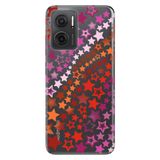 Senada Xiaomi Redmi Note 11E İle Uyumlu Kılıf 0.4Mm Silikon Desenli Yıldız