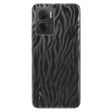 Senada Xiaomi Redmi Note 11E İle Uyumlu Kılıf 0.4Mm Silikon Desenli Zebra Mod