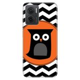 Senada Xiaomi Redmi Note 11E İle Uyumlu Kılıf 0.4Mm Silikon Desenli Zigzag Baykuş