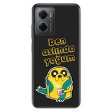 Senada Xiaomi Redmi Note 11e ile Uyumlu Kılıf Desenli Baskılı Silikon Ben Aslında Yoğum
