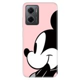 Senada Xiaomi Redmi Note 11e ile Uyumlu Kılıf Resimli Desenli Silikon 05Mickey