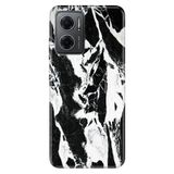 Senada Xiaomi Redmi Note 11e ile Uyumlu Kılıf Resimli Desenli Silikon Bono Mermer