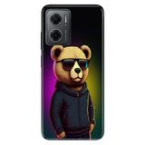Senada Xiaomi Redmi Note 11e ile Uyumlu Kılıf Resimli Desenli Silikon Cool Teddy