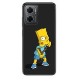 Senada Xiaomi Redmi Note 11e ile Uyumlu Kılıf Resimli Desenli Silikon CRDSimpsonKarakters250