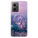 Senada Xiaomi Redmi Note 11e ile Uyumlu Kılıf Resimli Desenli Silikon Enjoy Life