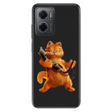 Senada Xiaomi Redmi Note 11e ile Uyumlu Kılıf Resimli Desenli Silikon KarakterGarfield