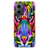 Senada Xiaomi Redmi Note 11e ile Uyumlu Kılıf Resimli Desenli Silikon Retro Aslan