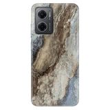 Senada Xiaomi Redmi Note 11e ile Uyumlu Kılıf Resimli Desenli Silikon Safari Mermer