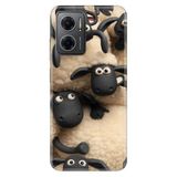 Senada Xiaomi Redmi Note 11e ile Uyumlu Kılıf Resimli Desenli Silikon Shaun063323