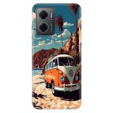 Senada Xiaomi Redmi Note 11e ile Uyumlu Kılıf Resimli Desenli Silikon Tatil Zamanı