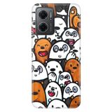 Senada Xiaomi Redmi Note 11e ile Uyumlu Kılıf Resimli Desenli Silikon Tatliş