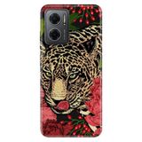 Senada Xiaomi Redmi Note 11e ile Uyumlu Kılıf Resimli Desenli Silikon Tiger Design