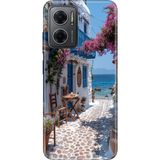 Senada Xiaomi Redmi Note 11E Kılıf Desenli Baskılı Tpu Rubber Kapak Bodrumda Aşk - 001-Renkli