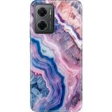 Senada Xiaomi Redmi Note 11E Kılıf Desenli Baskılı Tpu Rubber Kapak Flues Ametist - 001-Renkli