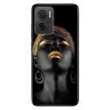 Senada Xiaomi Redmi Note 11E Uyumlu İle Uyumlu Kılıf 0.4Mm Silikon Desenli Afrikalı Kız