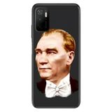 Senada Xiaomi Redmi Note 11Se İle Uyumlu Kılıf Silikon Tioserisi Smokin Atatürk