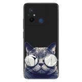 Senada Xiaomi Redmi Note 12 5G İle Uyumlu Kılıf Silikon Desenli Resimli Kapak Cix Kedi