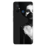 Senada Xiaomi Redmi Note 12 5G İle Uyumlu Kılıf Silikon Tioserisi Siyahlı Kadın