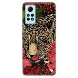 Senada Xiaomi Redmi Note 12 Pro 4G ile Uyumlu Kılıf Resimli Desenli Silikon Tiger Design