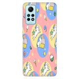 Senada Xiaomi Redmi Note 12 Pro 4G ile Uyumlu Kılıf Resimli Desenli Silikon Unicorns