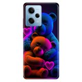 Senada Xiaomi Redmi Note 12 Pro 5g ile Uyumlu Kılıf Resimli Desenli Silikon Bear Love