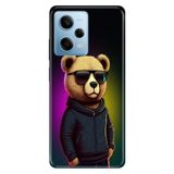 Senada Xiaomi Redmi Note 12 Pro 5g ile Uyumlu Kılıf Resimli Desenli Silikon Cool Teddy