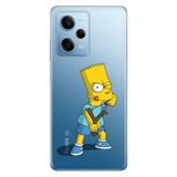 Senada Xiaomi Redmi Note 12 Pro 5g ile Uyumlu Kılıf Resimli Desenli Silikon CRDSimpsonKarakters250