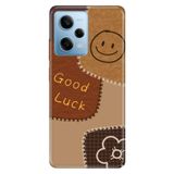 Senada Xiaomi Redmi Note 12 Pro 5g ile Uyumlu Kılıf Resimli Desenli Silikon Good Luck