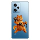 Senada Xiaomi Redmi Note 12 Pro 5g ile Uyumlu Kılıf Resimli Desenli Silikon KarakterGarfield