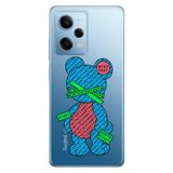 Senada Xiaomi Redmi Note 12 Pro 5g ile Uyumlu Kılıf Resimli Desenli Silikon Kayıp Ayıcık