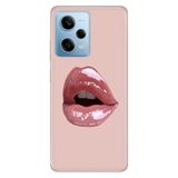 Senada Xiaomi Redmi Note 12 Pro 5g ile Uyumlu Kılıf Resimli Desenli Silikon Lipstick