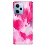 Senada Xiaomi Redmi Note 12 Pro 5g ile Uyumlu Kılıf Resimli Desenli Silikon Pinking