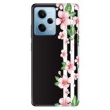 Senada Xiaomi Redmi Note 12 Pro 5g ile Uyumlu Kılıf Resimli Desenli Silikon Şato Bahçesi