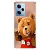 Senada Xiaomi Redmi Note 12 Pro 5g ile Uyumlu Kılıf Resimli Desenli Silikon Teddy