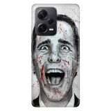 Senada Xiaomi Redmi Note 12 Pro 5G İle Uyumlu Kılıf Silikon Desenli Resimli Kapak Americanpsycho
