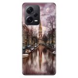Senada Xiaomi Redmi Note 12 Pro 5G İle Uyumlu Kılıf Silikon Desenli Resimli Kapak Amsterdam