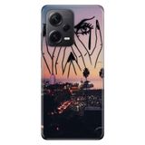 Senada Xiaomi Redmi Note 12 Pro 5G İle Uyumlu Kılıf Silikon Desenli Resimli Kapak Cloud Girl