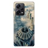 Senada Xiaomi Redmi Note 12 Pro 5G İle Uyumlu Kılıf Silikon Desenli Resimli Kapak Dubai Manzara