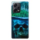 Senada Xiaomi Redmi Note 12 Pro 5G İle Uyumlu Kılıf Silikon Desenli Resimli Kapak Gizemli Orman
