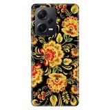 Senada Xiaomi Redmi Note 12 Pro 5G İle Uyumlu Kılıf Silikon Desenli Resimli Kapak Khokhloma