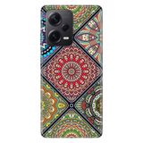 Senada Xiaomi Redmi Note 12 Pro 5G İle Uyumlu Kılıf Silikon Desenli Resimli Kapak Mvp Mandala