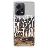 Senada Xiaomi Redmi Note 12 Pro 5G İle Uyumlu Kılıf Silikon Desenli Resimli Kapak Never