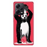 Senada Xiaomi Redmi Note 12 Pro 5G İle Uyumlu Kılıf Silikon Desenli Resimli Kapak Panda Kingo