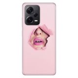 Senada Xiaomi Redmi Note 12 Pro 5G İle Uyumlu Kılıf Silikon Desenli Resimli Kapak Saklı Aşk
