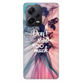 Senada Xiaomi Redmi Note 12 Pro 5G İle Uyumlu Kılıf Silikon Desenli Resimli Kapak Too Much