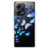 Senada Xiaomi Redmi Note 12 Pro 5G İle Uyumlu Kılıf Silikon Tioserisi 2D Kelebekler