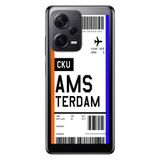 Senada Xiaomi Redmi Note 12 Pro 5G İle Uyumlu Kılıf Silikon Tioserisi Amsterdam Uçak Bileti